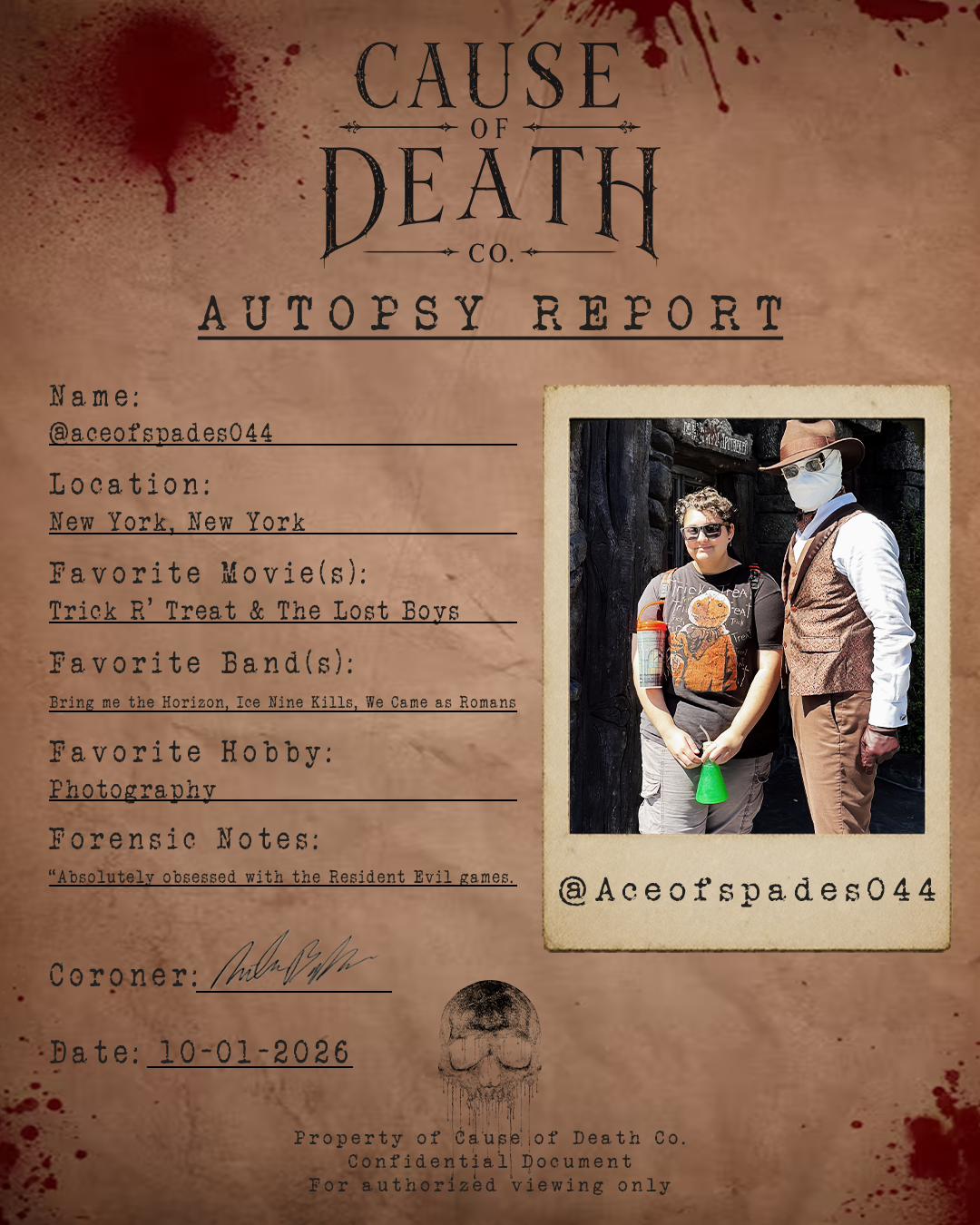 Autopsy Report